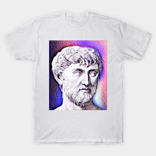 Lucretius Pink Portrait | Lucretius Artwork 5 T-Shirt